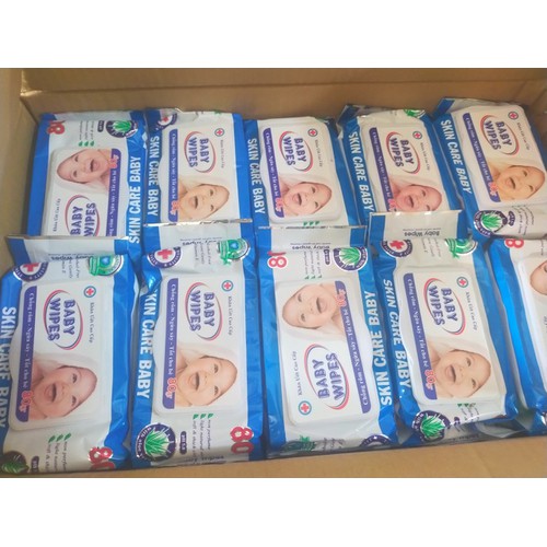Combo 10 bịch Khăn Ướt WIPES